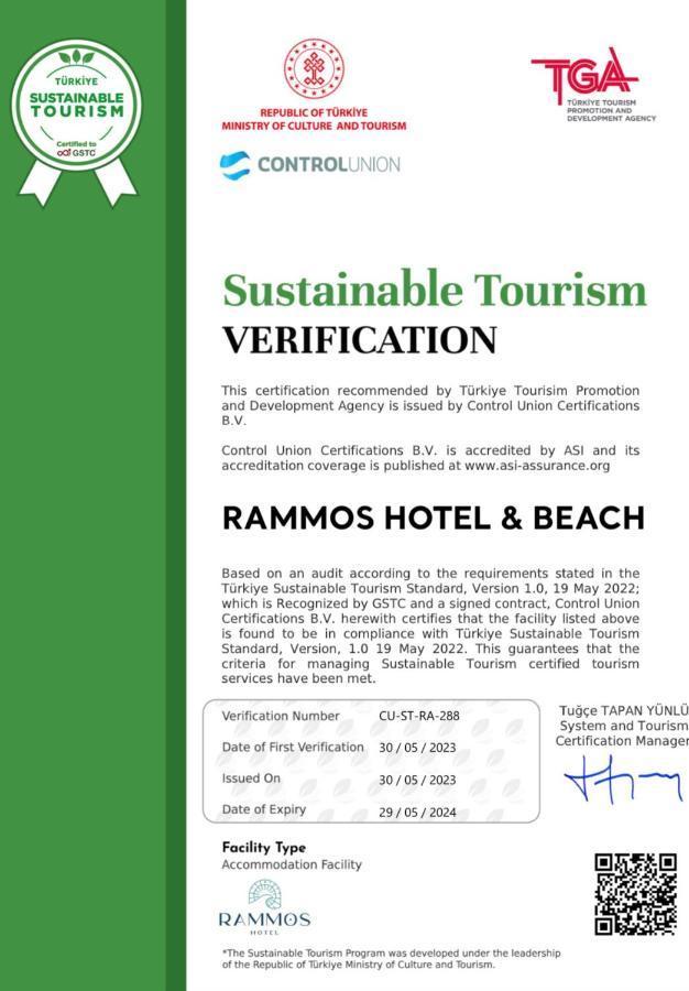 Rammos Managed By Dedeman Hotel Bodrum Екстериор снимка